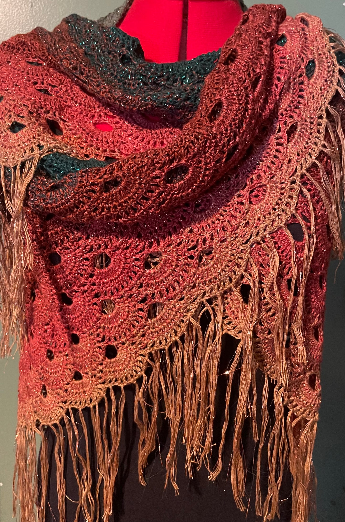 Sparkling Holiday Shawl
