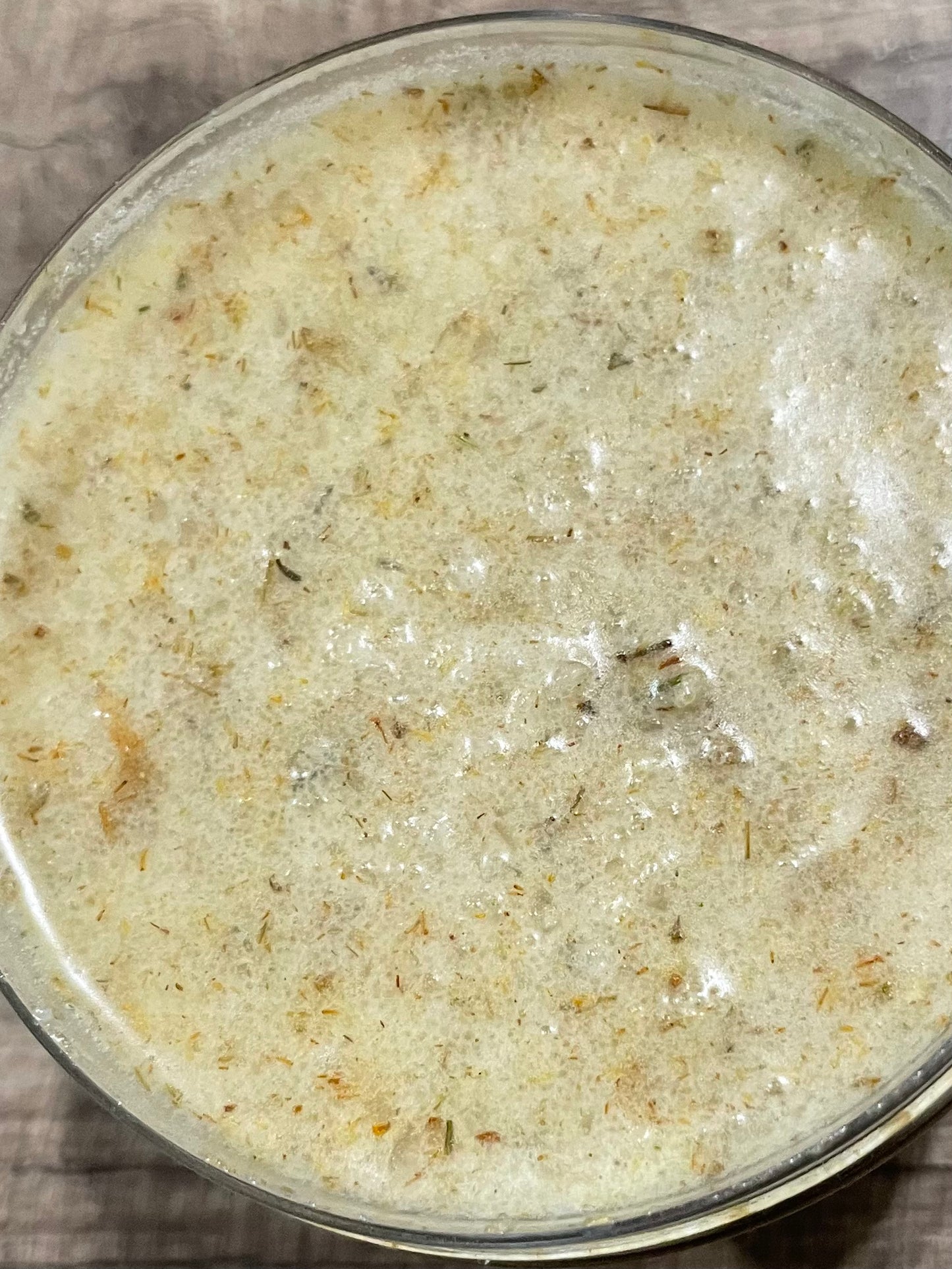 Clay Salt Scrub - Chamomile