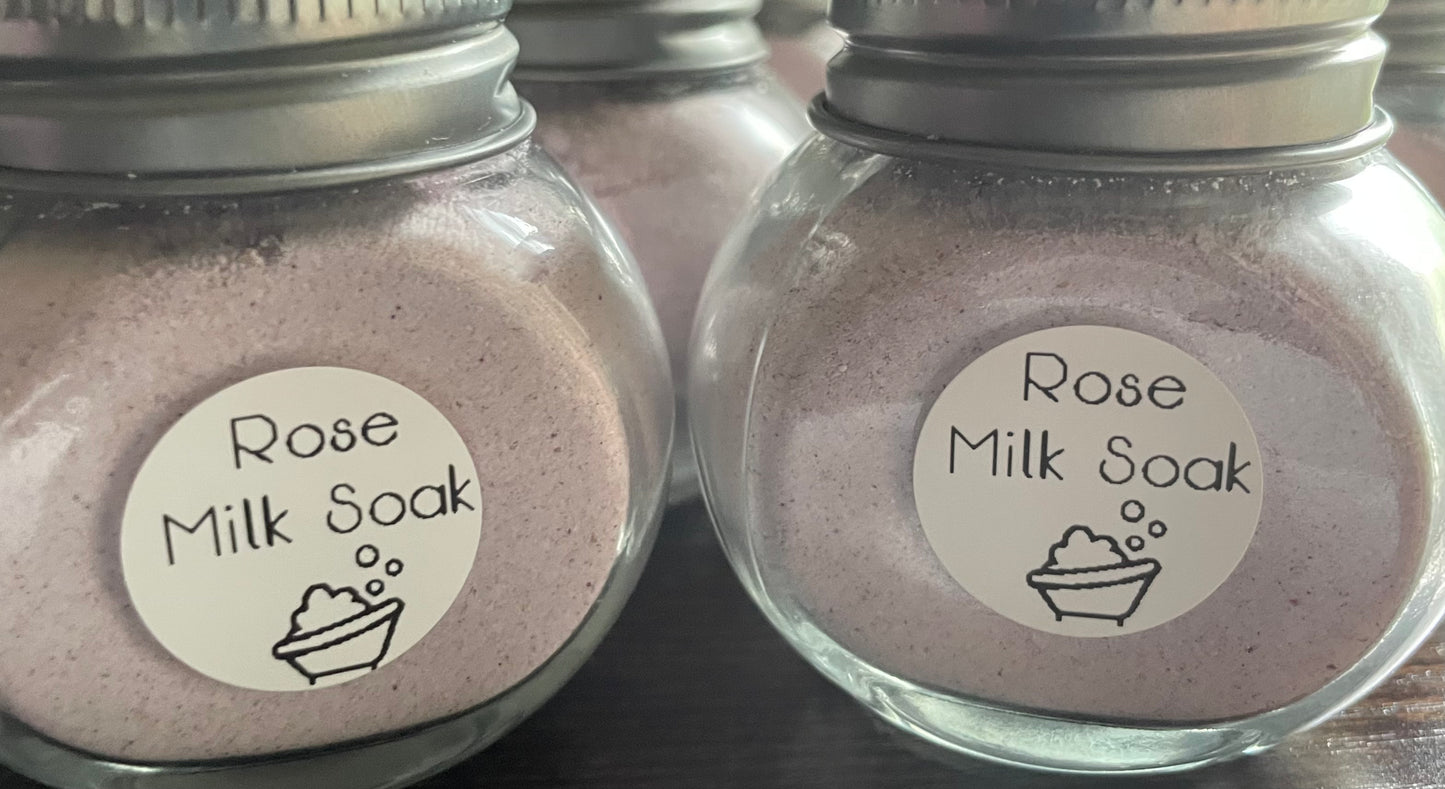 Rose Milk Soak
