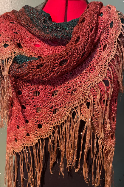Sparkling Holiday Shawl