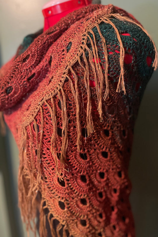 Sparkling Holiday Shawl