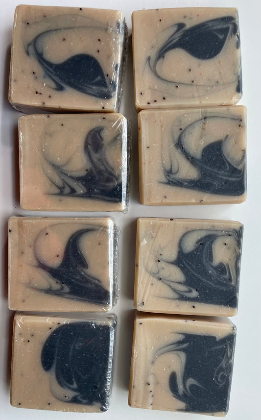 Charcoal Swirl Soap