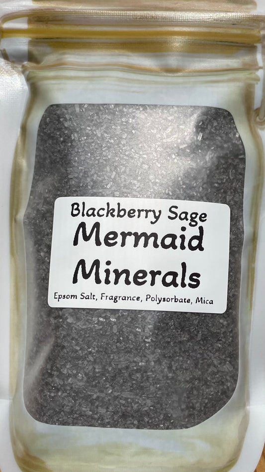 Mermaid Minerals - Blackberry Sage