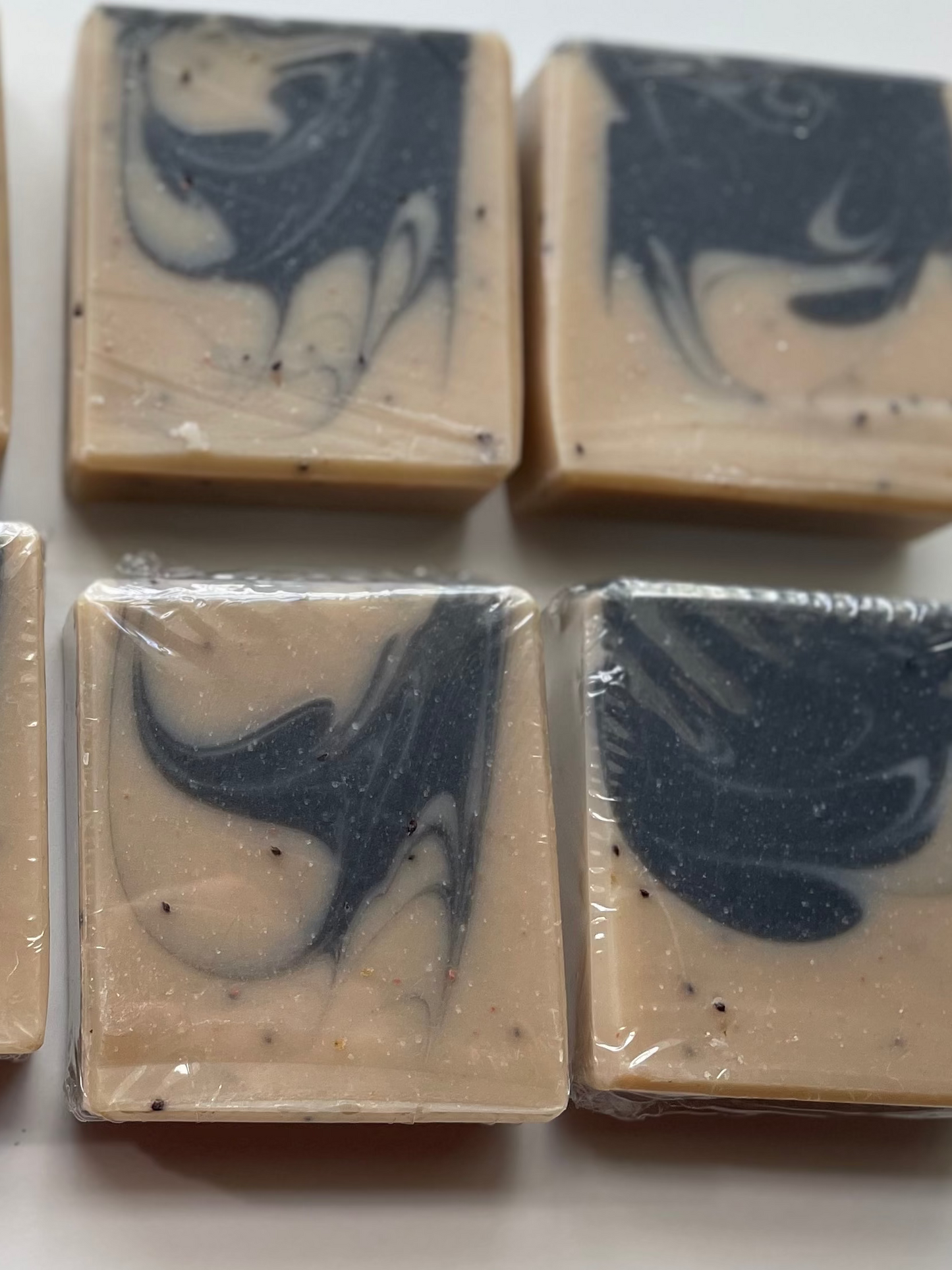 Charcoal Swirl Soap