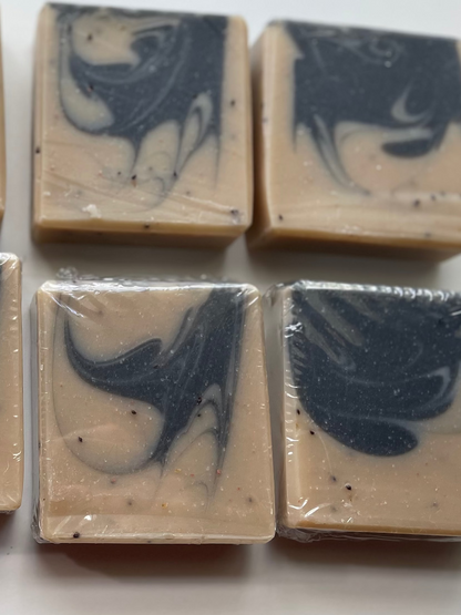 Charcoal Swirl Soap