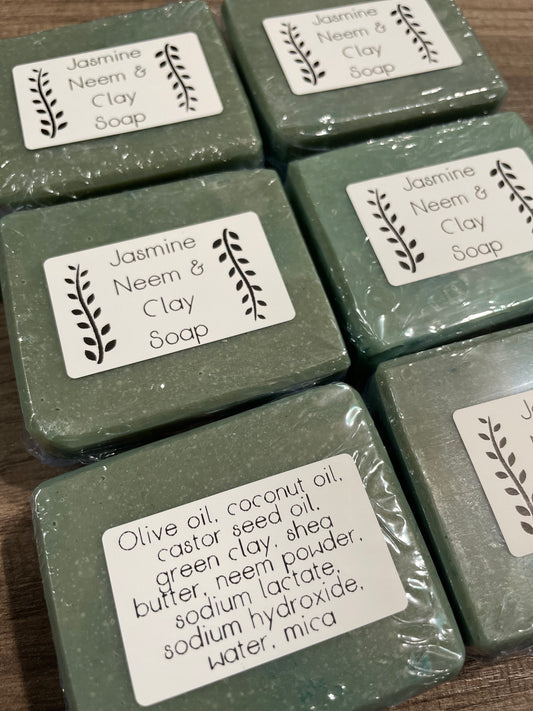 Jasmine Neem & Clay soap